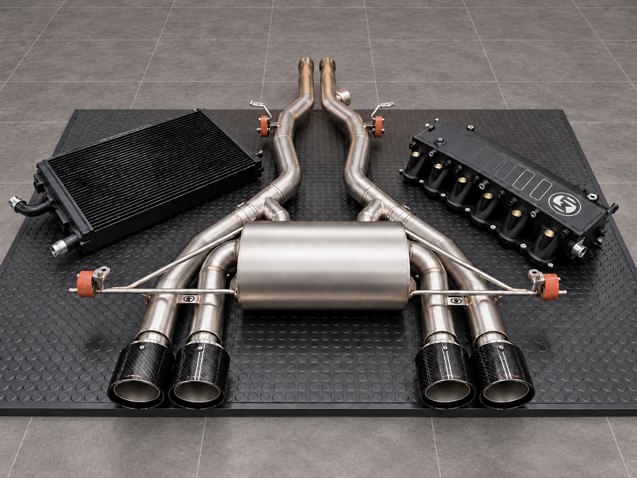 Scarico, intercooler e centralina per BMW